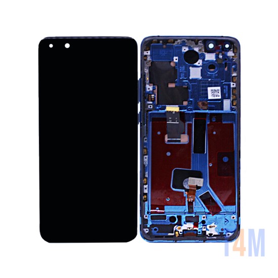 Touch+Display+Frame Huawei P40 Pro Blue